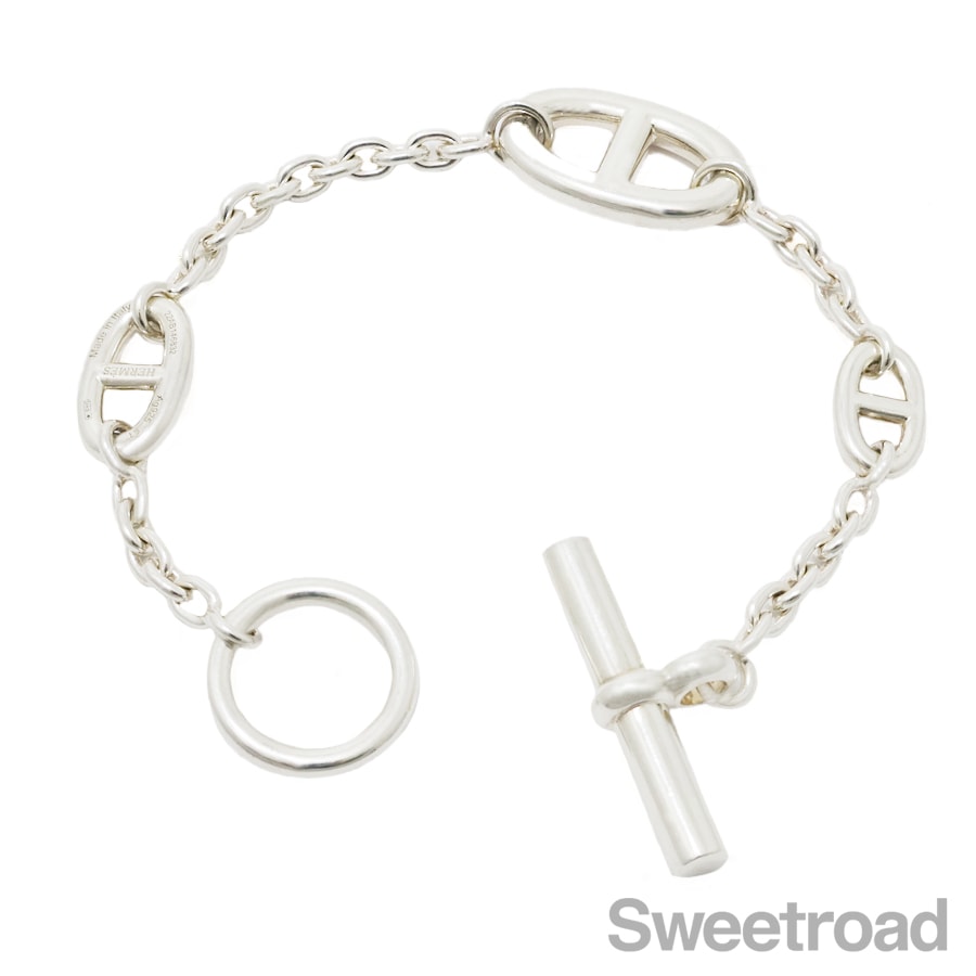 エルメス シェーヌダンクル ファランドール ブレスレット STサイズ