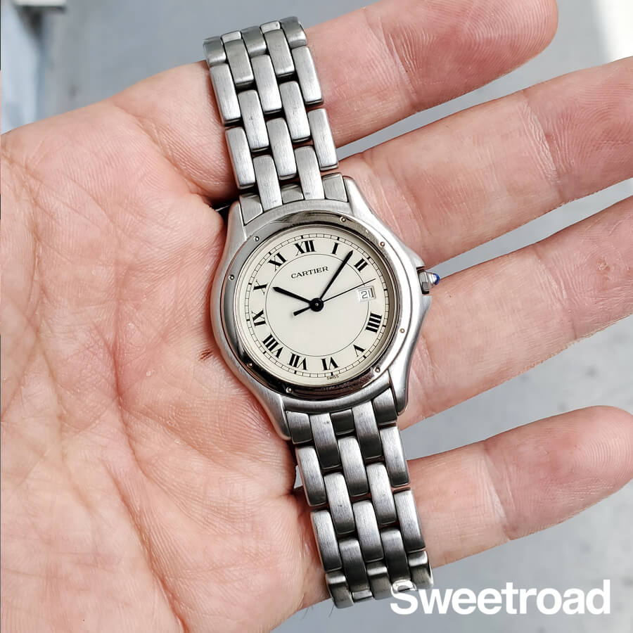 カルティエ パンテール・クーガー LM Ref.120.000.R w-29226gnz