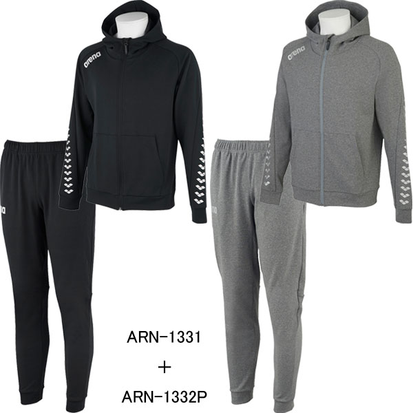 ネコポス不可)アリーナ(ARENA) スウェットジップパーカー ARN-1331+