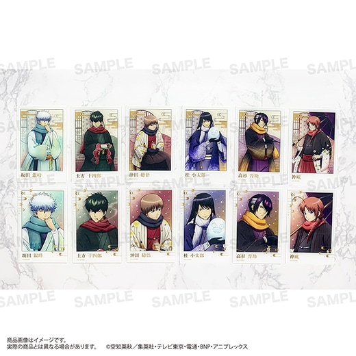 銀魂」トレーディングアクリルポラショットコレクション（冬の装いver