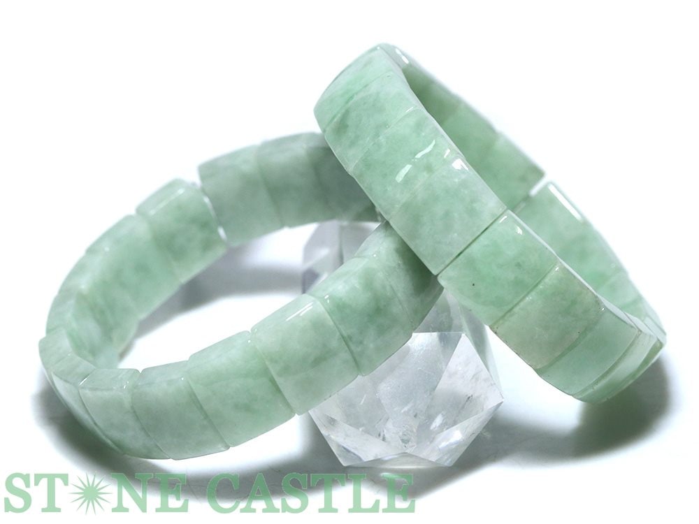 ☆高品質☆【ブレスレット】本翡翠 バングル 約15x10mm | すべての商品