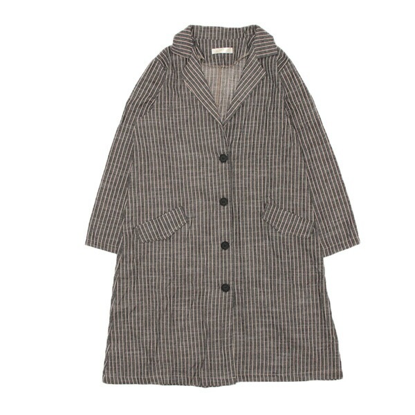 ストライプ柄コート | レディース,アウター,コート - STYLEBLOCK