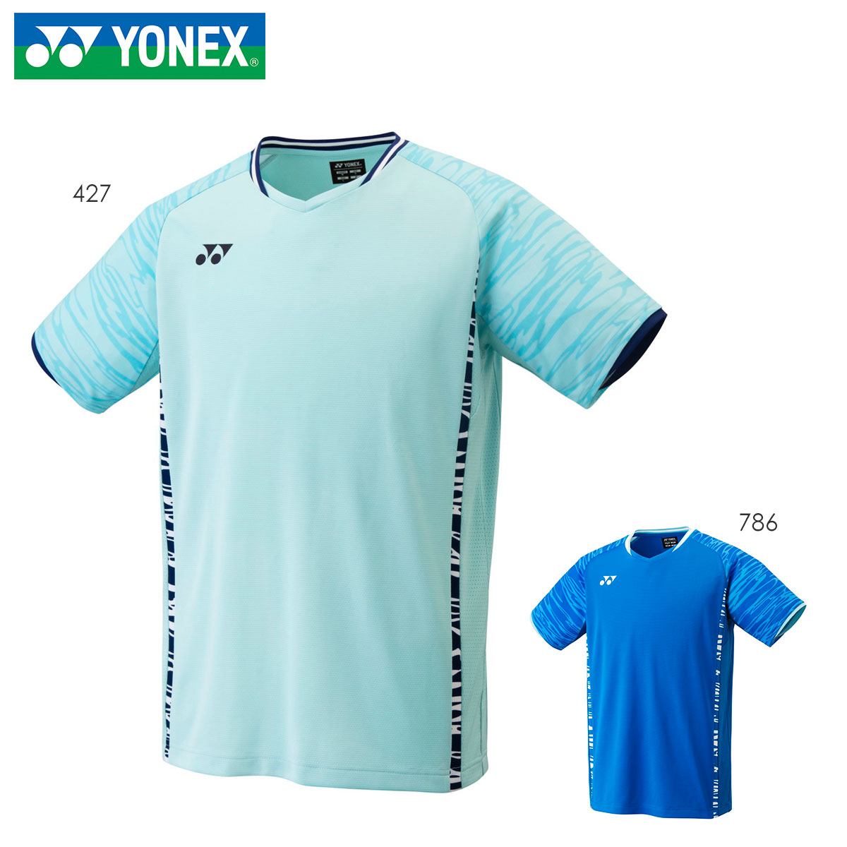 YONEX 10476 ゲームシャツ フィットスタイル ウェア(ユニ/メンズ