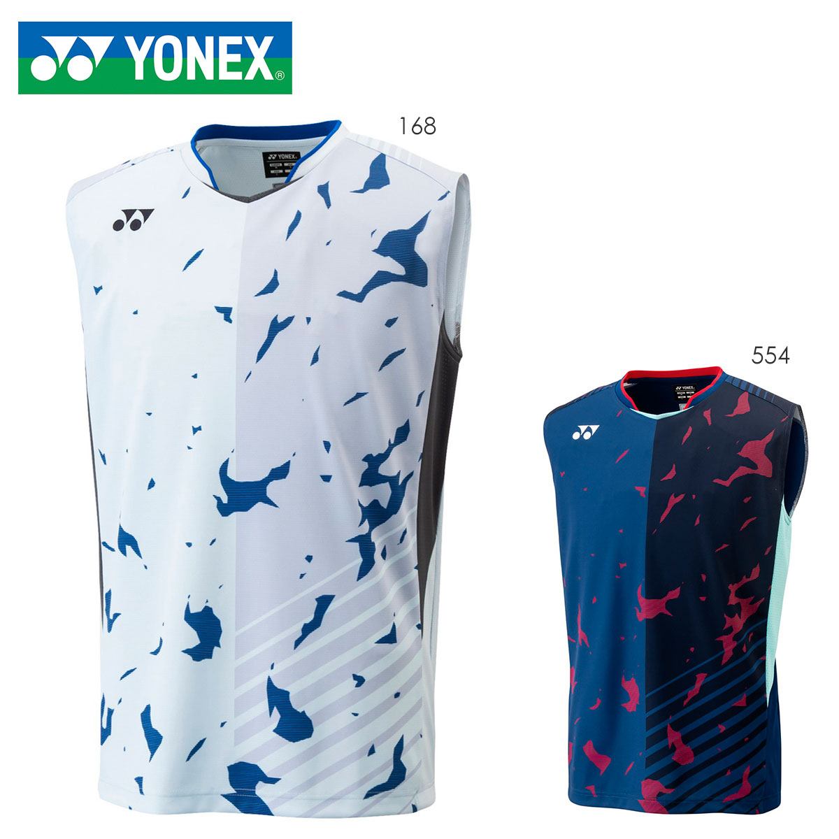 YONEX 10479 ゲームシャツ ノースリーブ ウェア(ユニ/メンズ