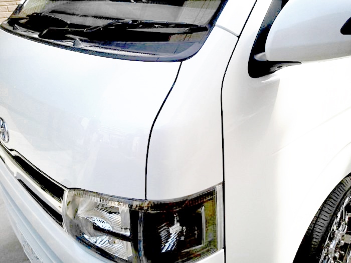 色選択 200系ハイエース コーナーパネル 左側 塗装品 070 209 1E7 1E2