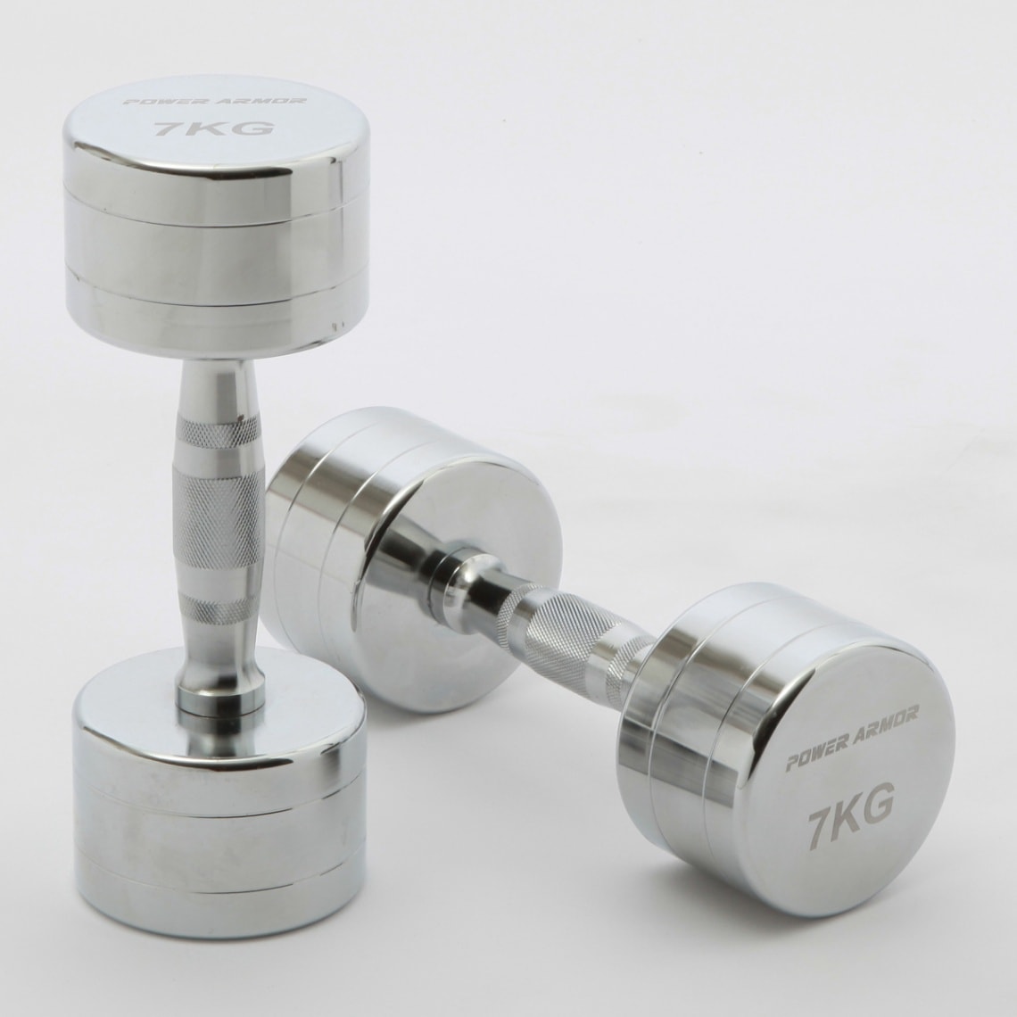 NEW クロームダンベル7KG (2本)/POWER ARMOR（パワーアーマー）