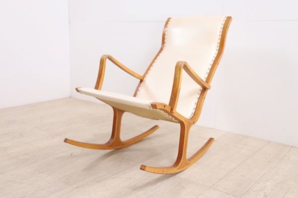 2020/1/21】天童木工「HERON」菅澤 光政 ロッキングチェア - 中古家具