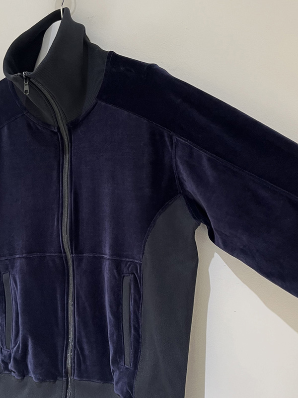 ANCELLM（アンセルム） Velour Switching Jacket（ベロアスイッチング