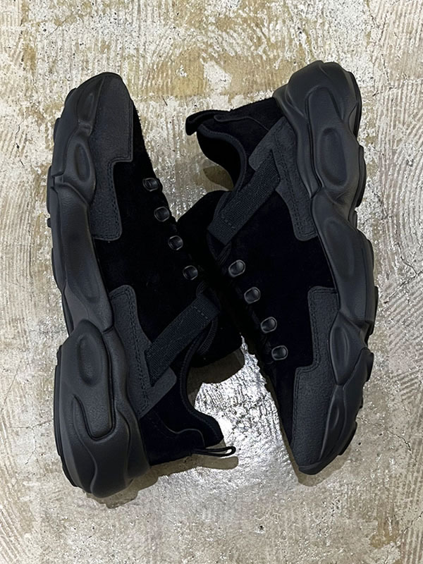 JIL SANDER（ジルサンダー） スウェードレースアップシューズ ブラック