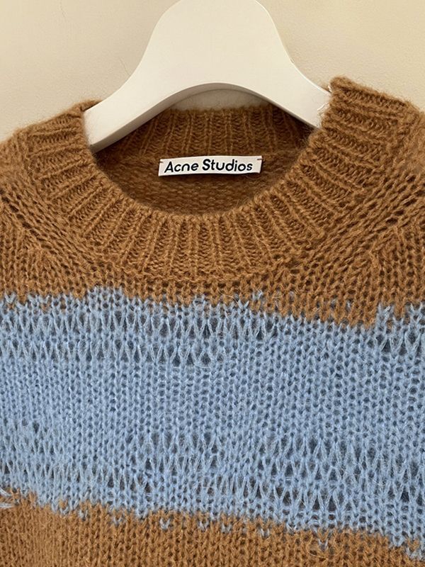 Acne Studios（アクネ ストゥディオズ） ダメージボーダー モヘア
