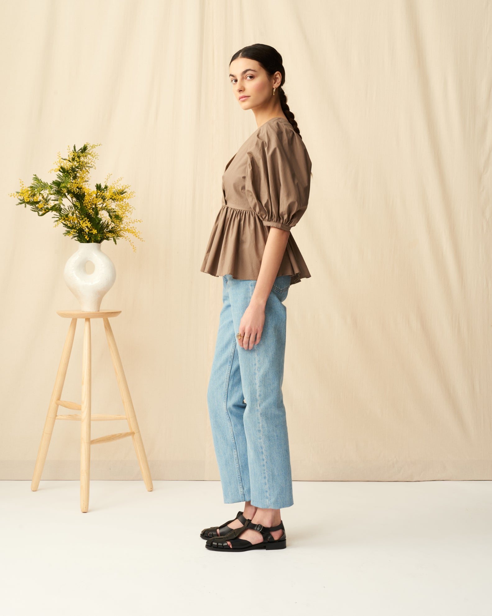 MARIHA(マリハ) マドモアゼルのブラウス Oak トップス 半袖