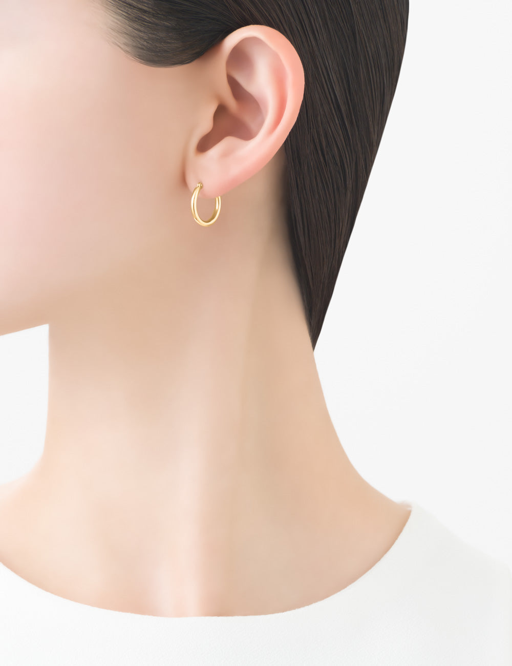 MARIHA(マリハ) 願い事 フープピアス YG シャイン SS2 (K18) ジュエリー