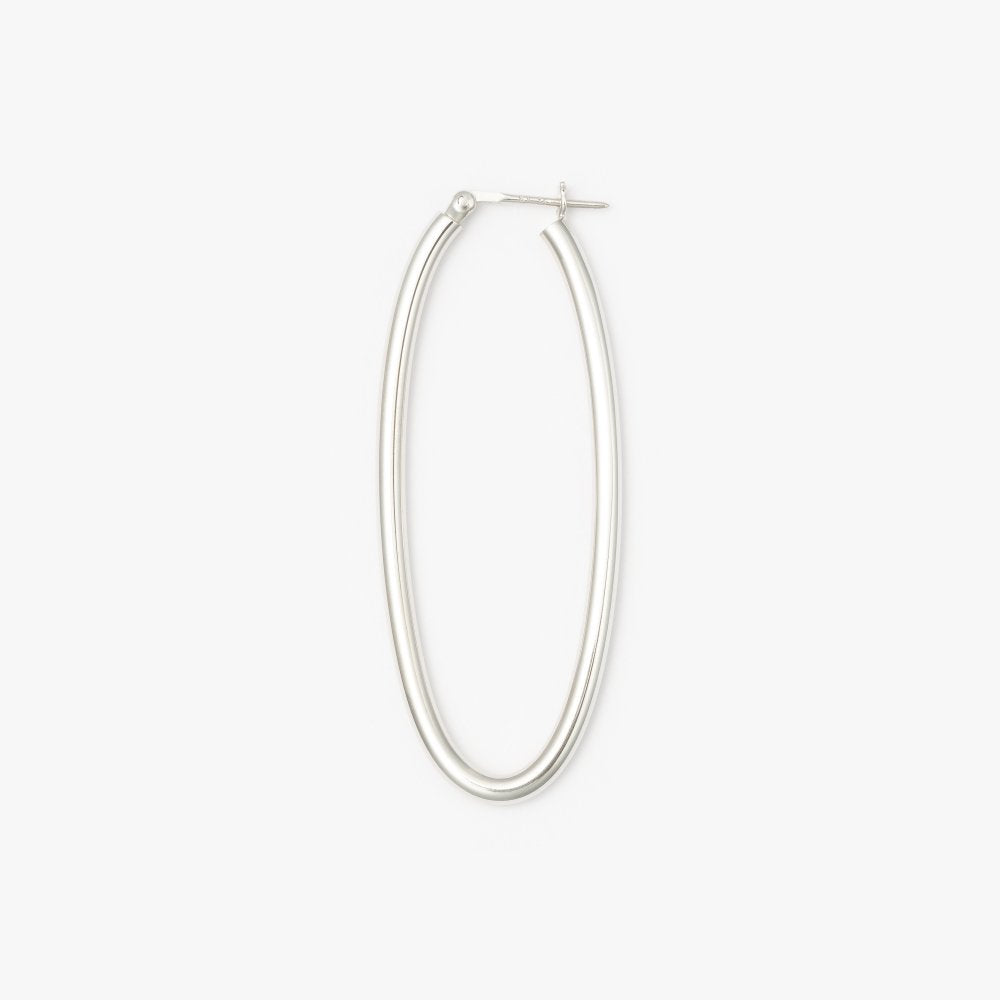 MARIHA(マリハ) Innocent Light オーバル フープピアス M (シルバー