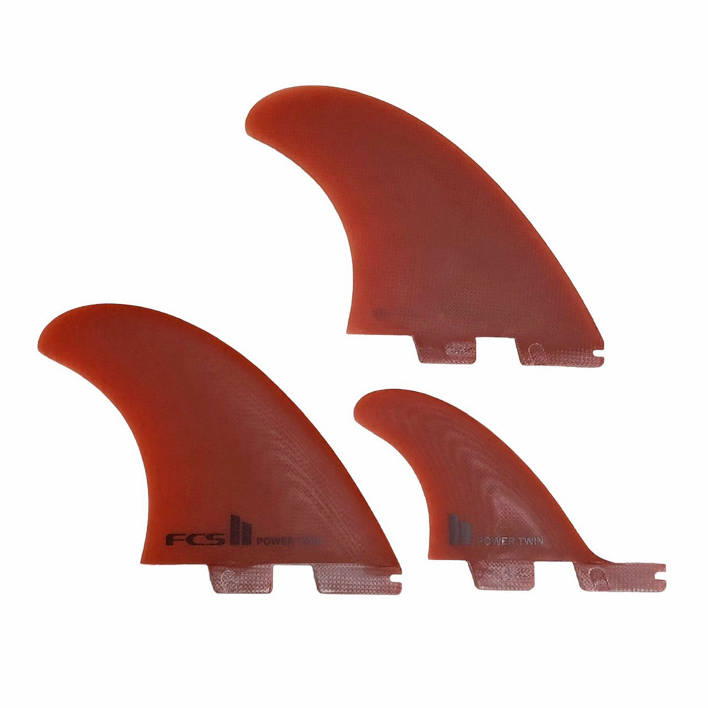ショートボードフィン ツイン スタビライザー FCS2 POWER TWIN+1 SET