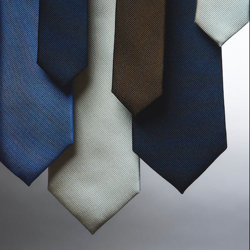 FAIRFAX | フェアファクス Begin別注 レップソリッドネクタイ