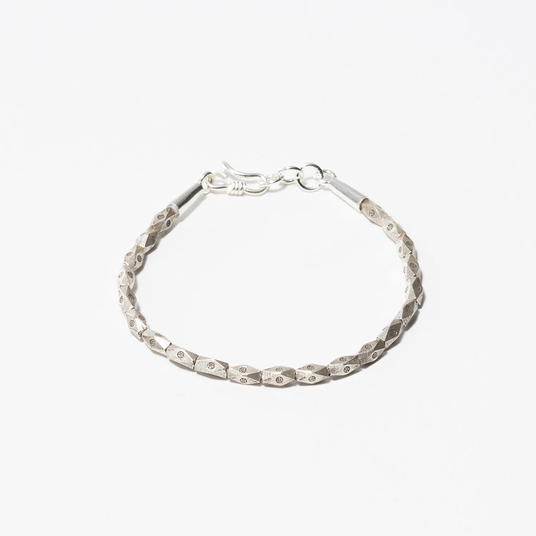 Mallet | マレット カレンシルバービーズブレスレット AS049