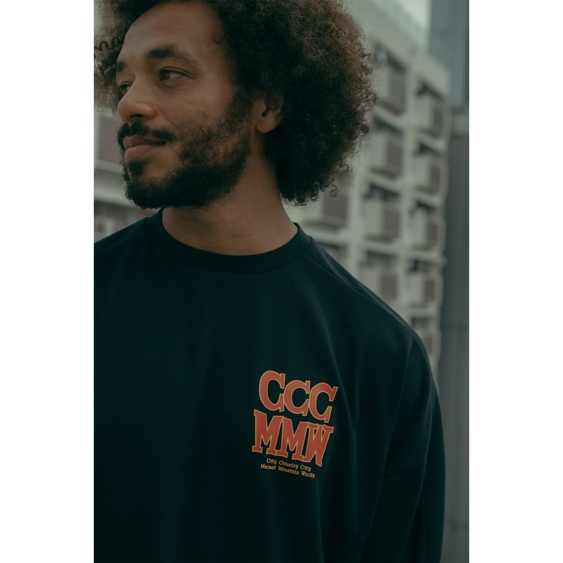 Marmot x CITY COUNTRY CITY] MMWCCC Feel up L/S T-shirt(フィール