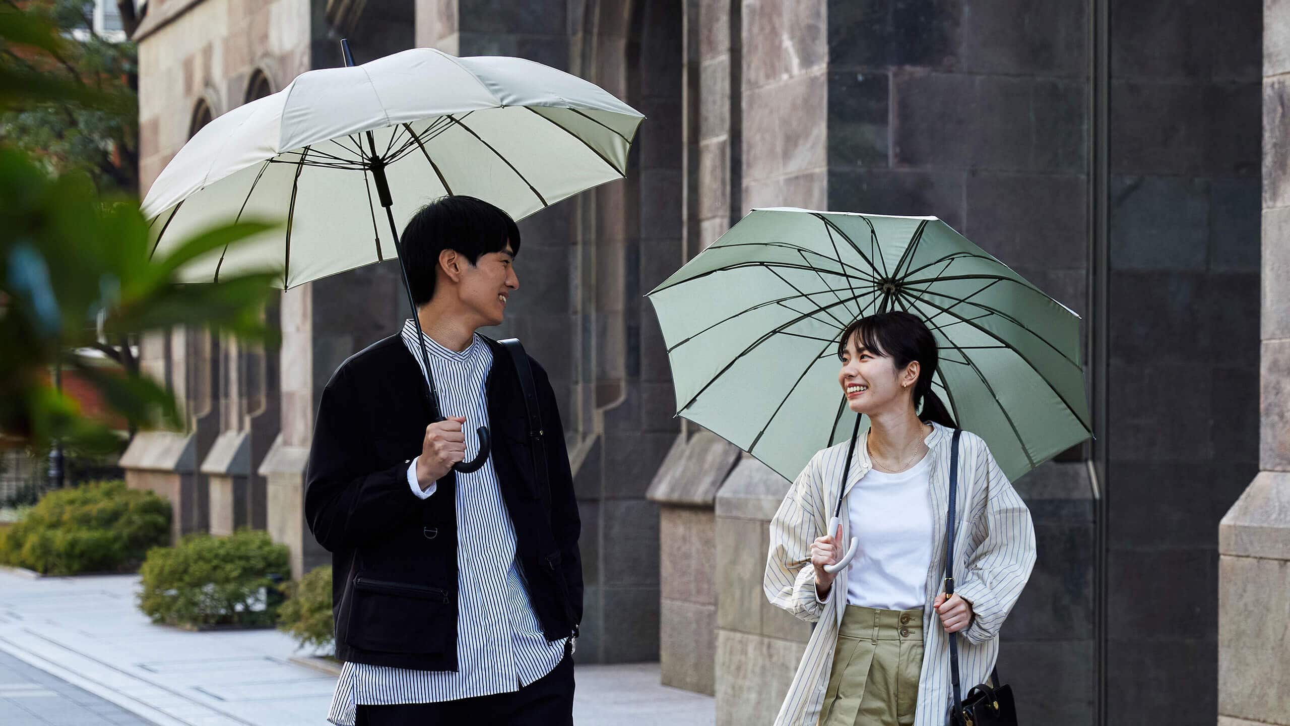 Shupatto（シュパット）アンブレラ｜ベルトがない、閉じる傘