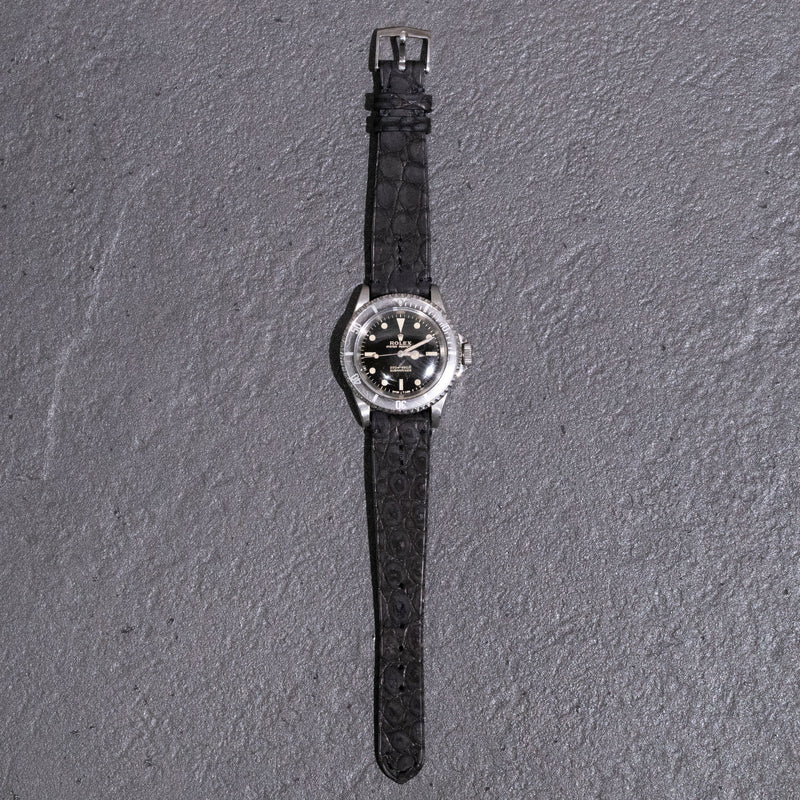 THE SOLE（ザソール）クロコダイルヴィンテージウォッチストラップ