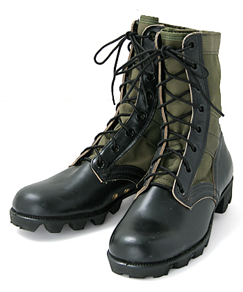 US (米軍) NAM戦 ジャングルブーツ／後期パナマソール仕様/71年製