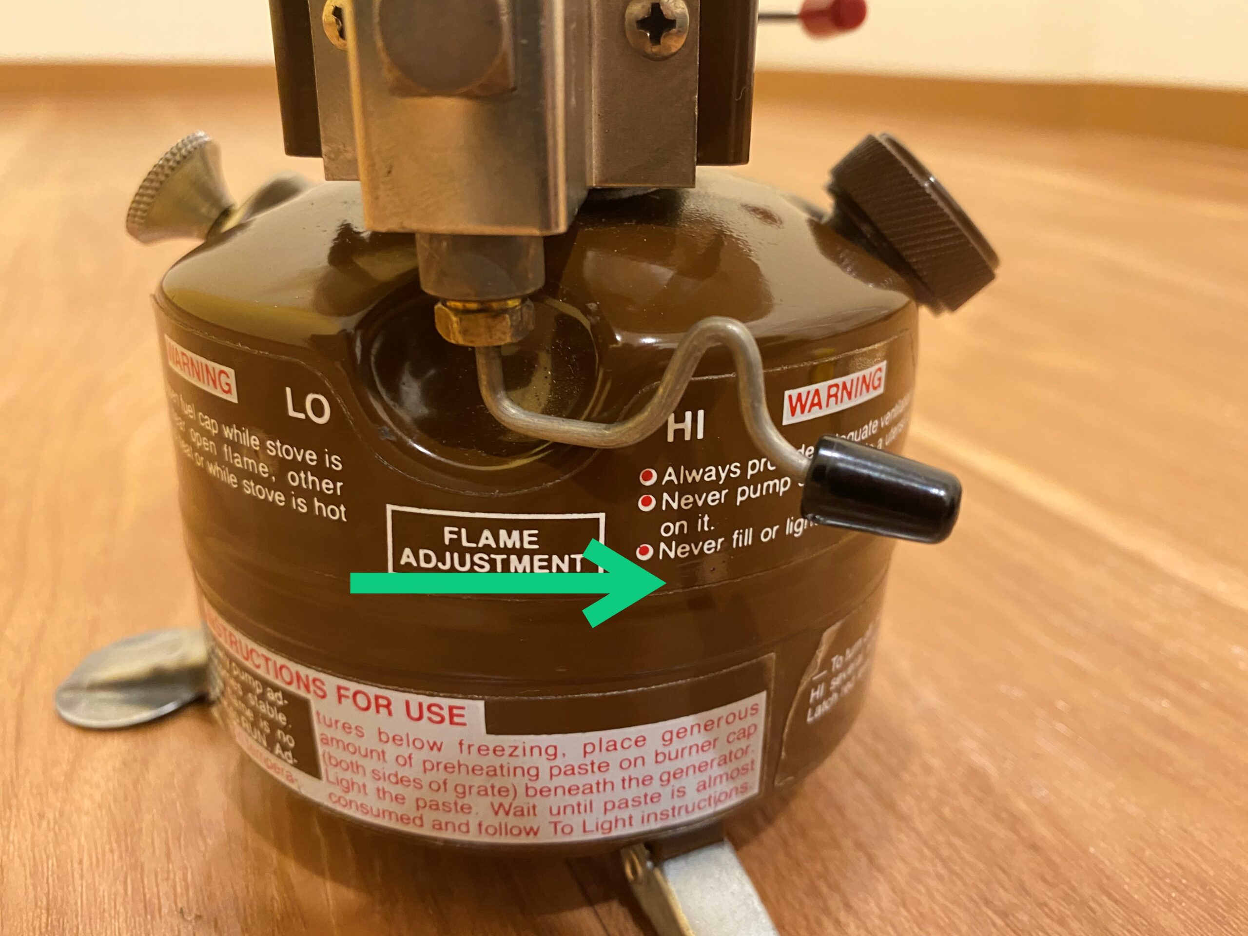 コールマン・シングルバーナー『Modle 400 Peak1（ピークワン