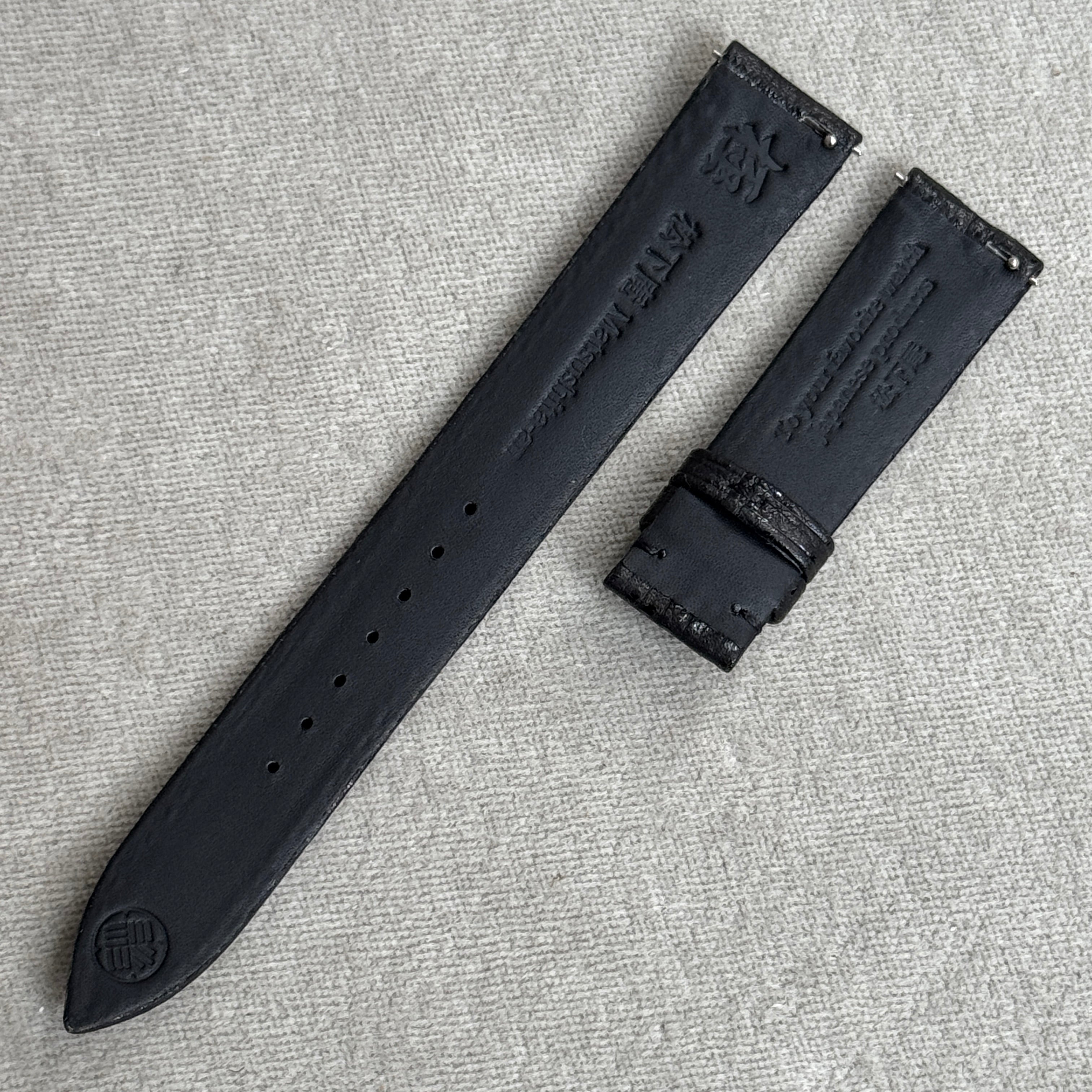 坂本商店 姫路黒桟革 – 松下庵