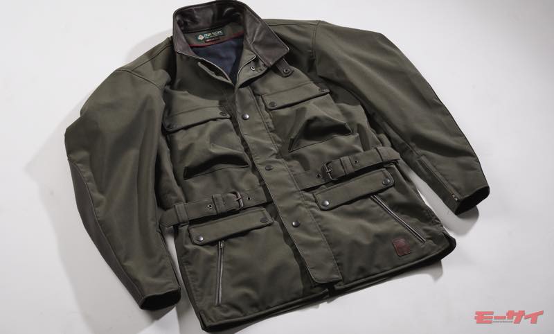 レザーパーツをあしらった高品質＆シックなライディングコート「ペア