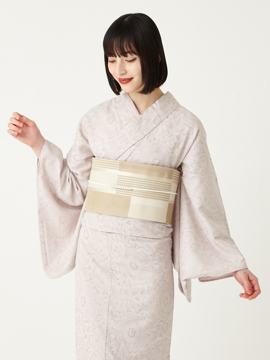 WEB限定】 シフォン浴衣(FREE オフホワイト): ふりふ ｜ミマツグループ