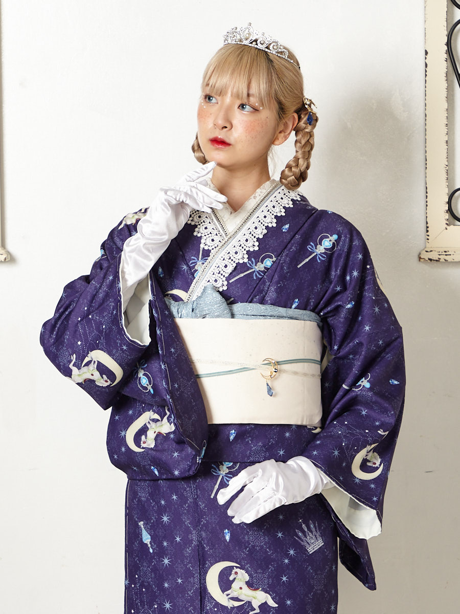 残りわずか】小紋単品「 DREAMING QUEEN 」～Knock！Collection おとぎ