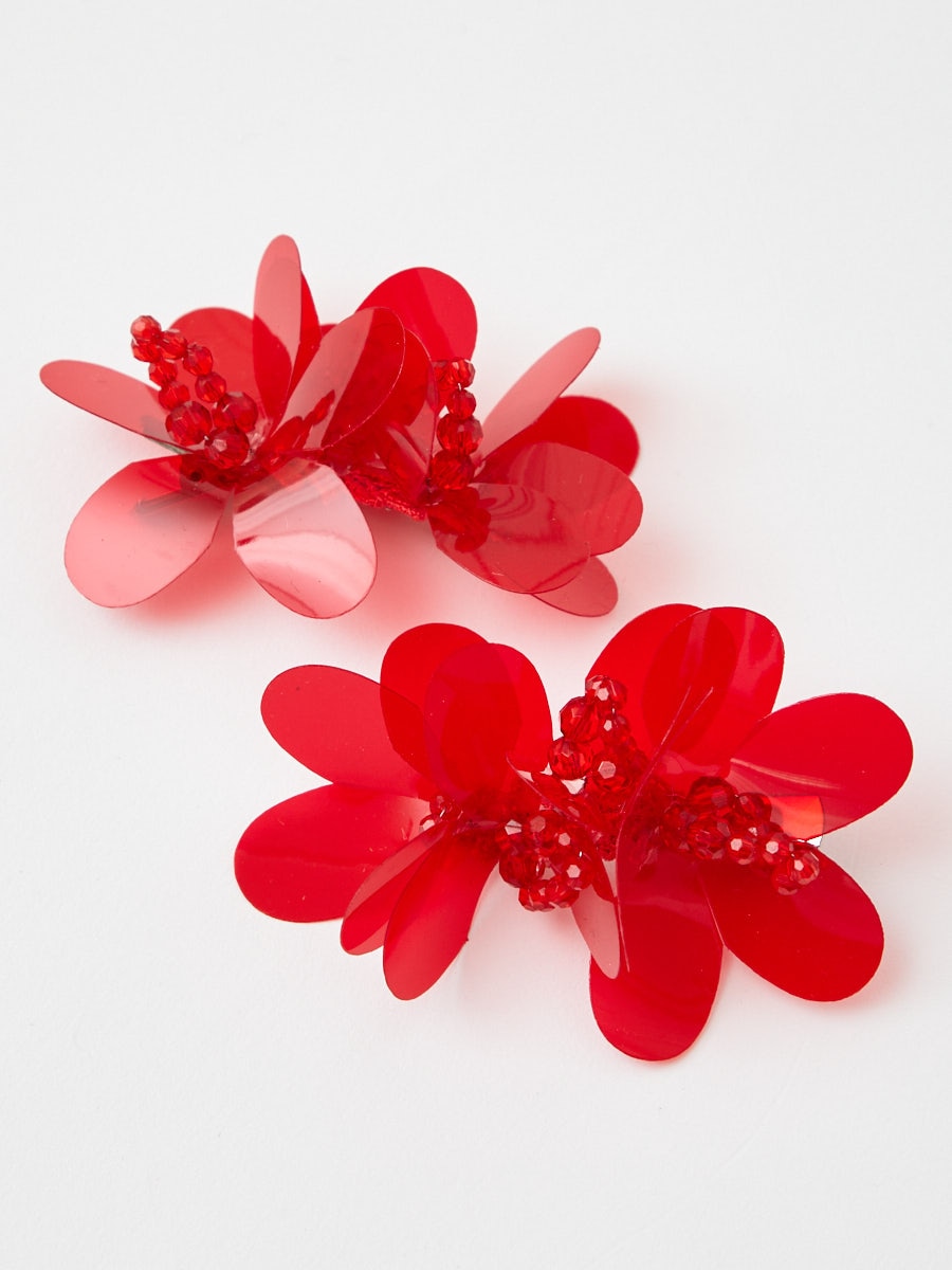 IDOLビーズヘアクリップ(FREE ホワイト): ふりふ ｜ミマツグループ