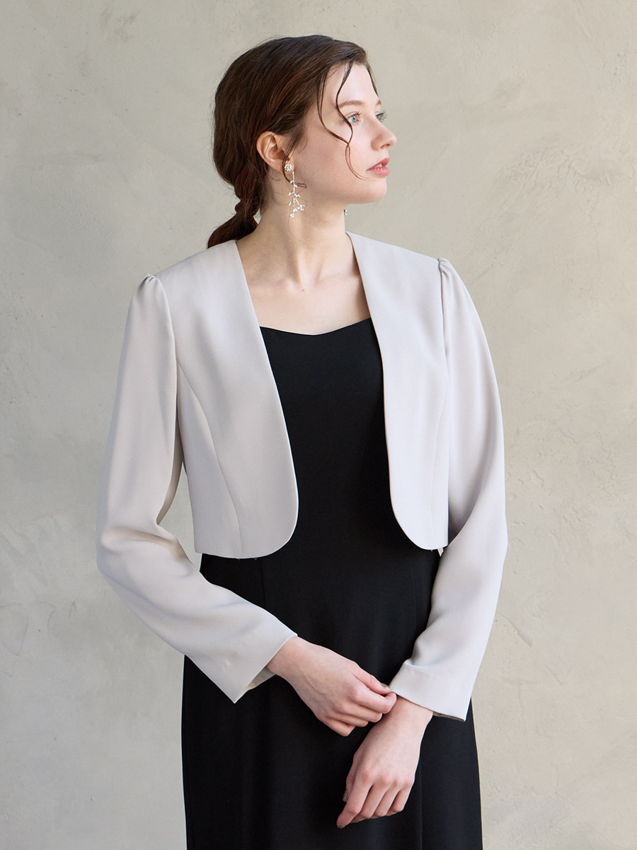 試着キャンペーン対象】ノーカラージャケット(M グレー): AIMER | エメ