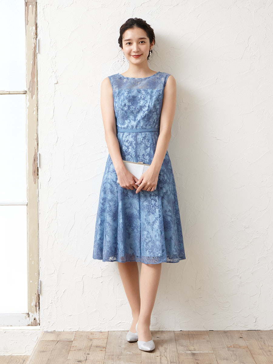 フロッキーラッセルドレス｜パーティードレスの通販AIMER（エメ）公式