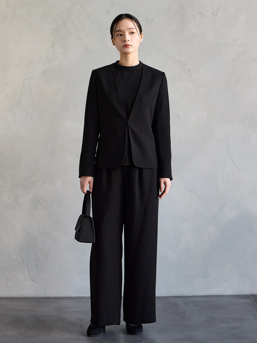 喪服・礼服】【WEB限定】【マシンウォッシャブル】パンツタイプ3点