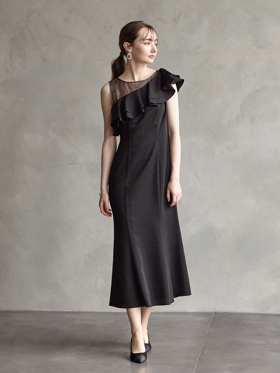 試着キャンペーン対象】【WEB/Aimer Acret店限定】アシンメトリー