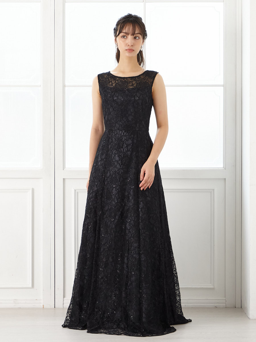 コードレースロングドレス(M ブラック): AIMER | エメ ｜ミマツ