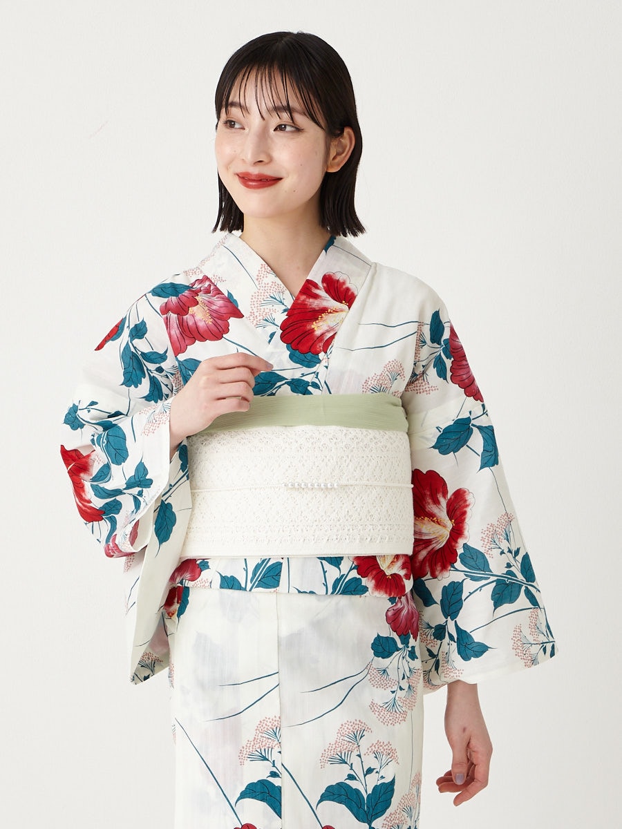 浴衣単品「 芙蓉 」(FREE レッド): ふりふ ｜ミマツグループオンライン