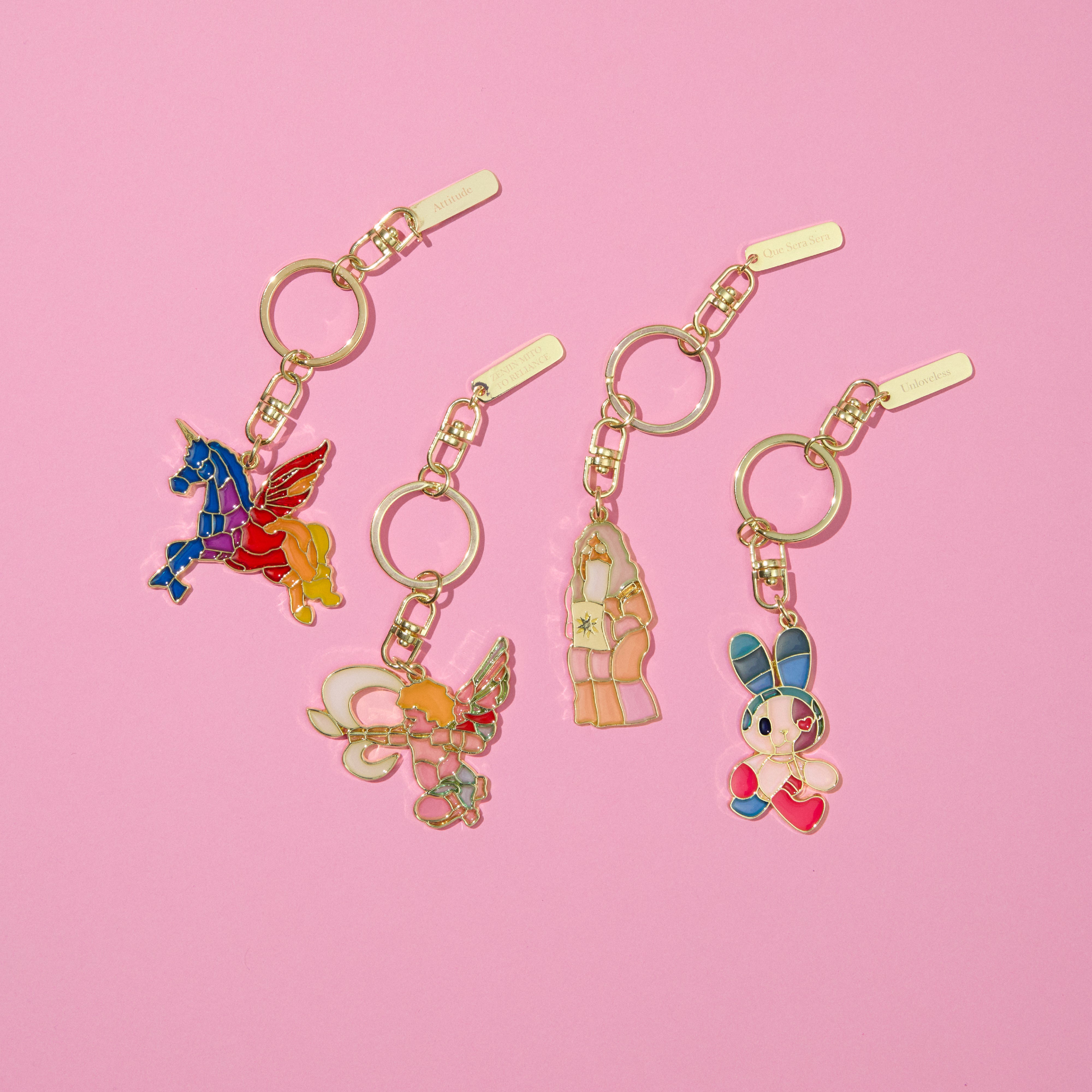 二次受付】Wonder Museum ステンドグラスキーホルダー(ZENJIN MITO TO