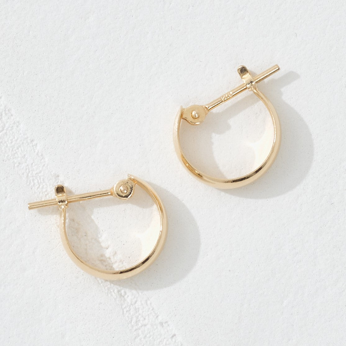 K18 月甲 フープピアス- me.（エムイードット）