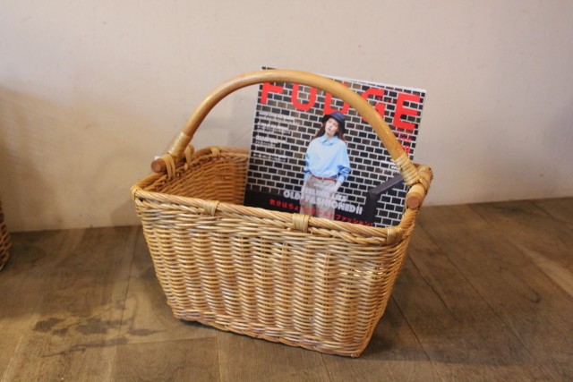 かご・バスケット・雑貨 - menui | 【ラタン ワンハンドルマガジン