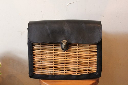 かご・バスケット・雑貨 - menui | 革とカゴとクボさん【3wayで使え革