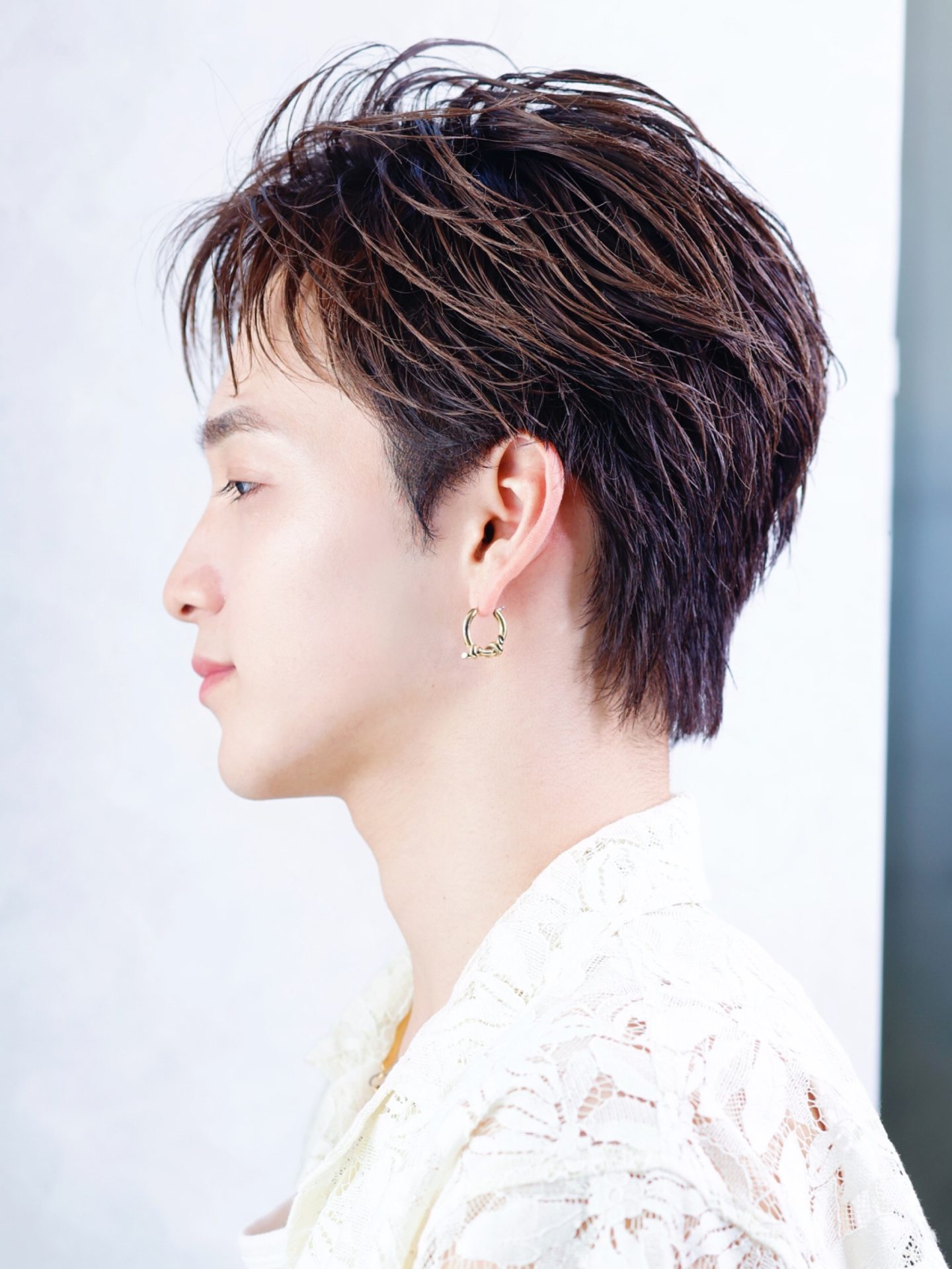 2026春】短めコンマフェザー LIPPS hair 表参道 ｜ メンズヘア・髪型