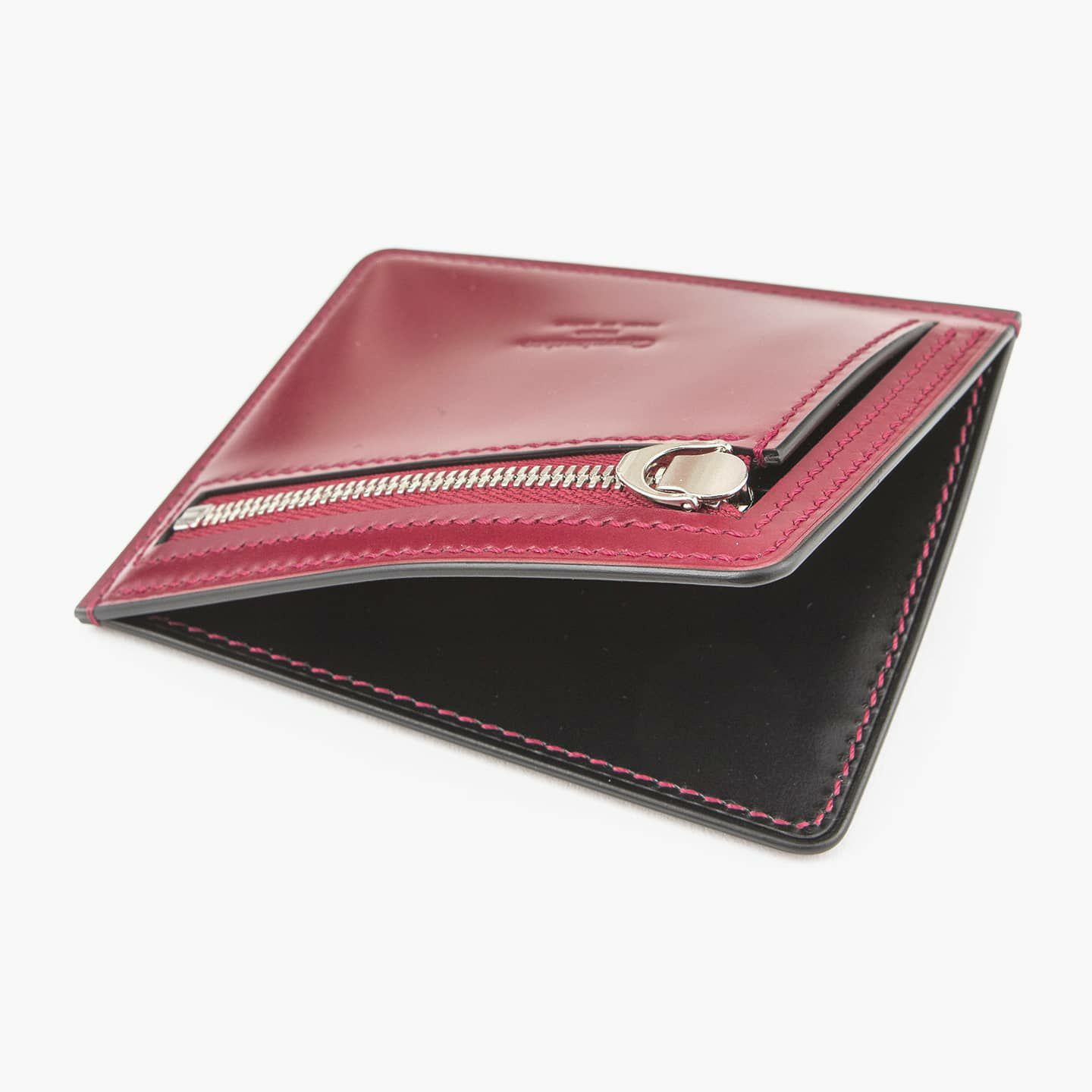 アニリン染めコードバン コンパクトマルチウォレット | 大人のバッグ