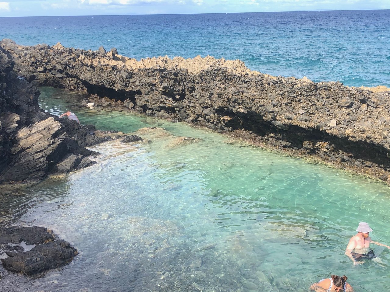 The largest tide pool. - Picture of Carambola Tide Pools, St