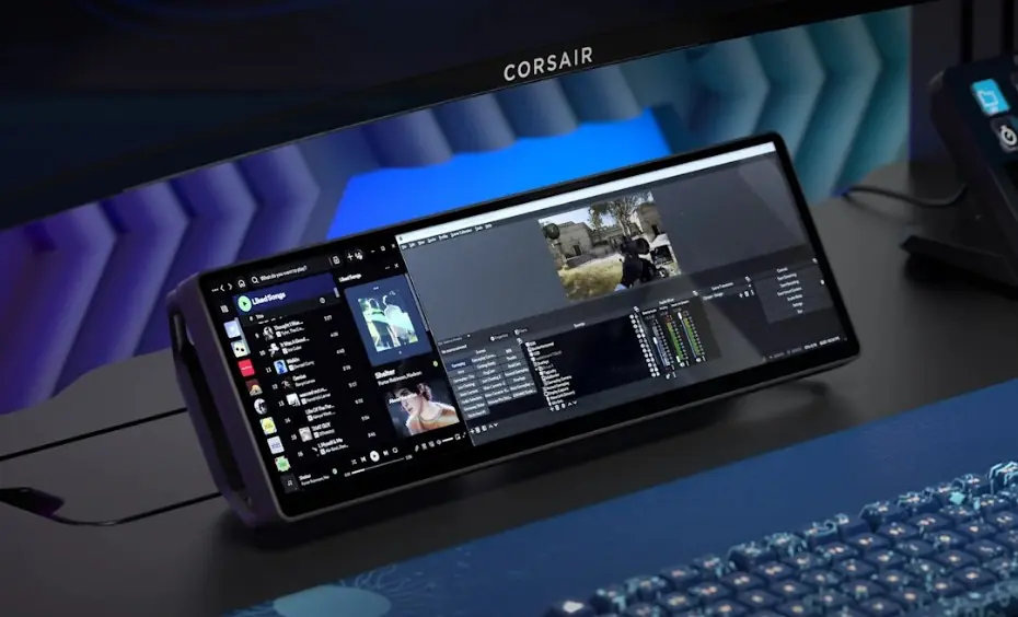 Corsair's XENEON EDGE Touchscreen: A Versatile Hub for Gamers