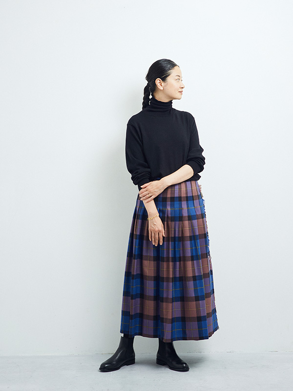 チェックスカートの定番「オニール オブ ダブリン」が 大人カラーでか