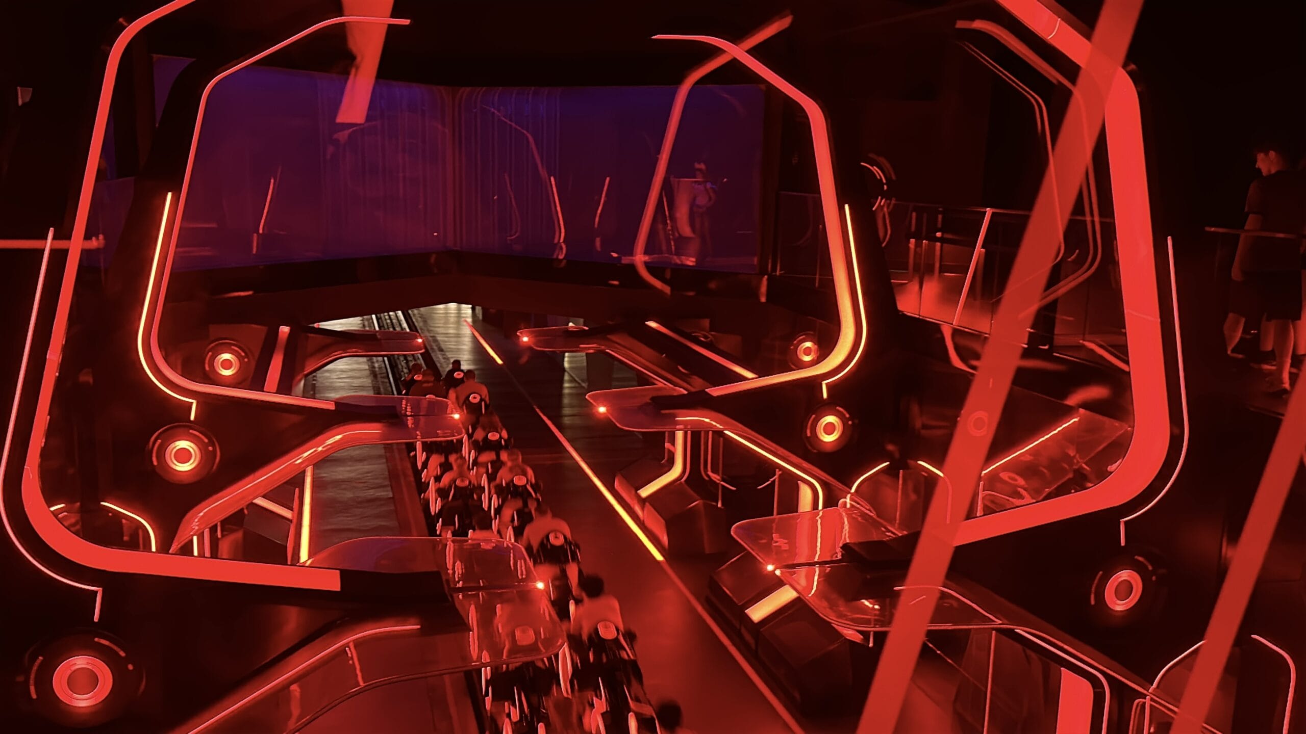 FULL VIDEO: Red TRON Ares Overlay Magic Kingdom with Nine Inch