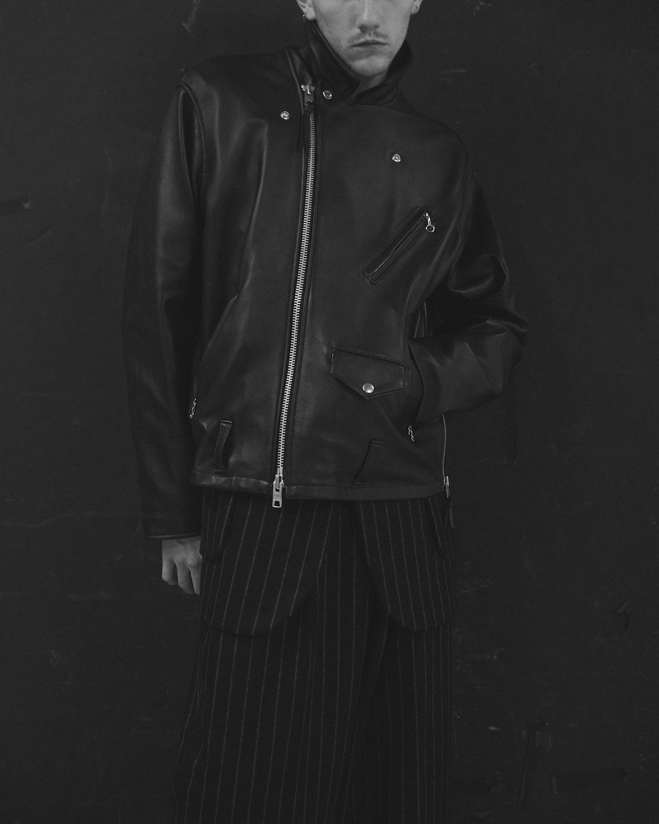 エディフィス×米「ショット」×「マーカウェア」 ライダース“ワンスター