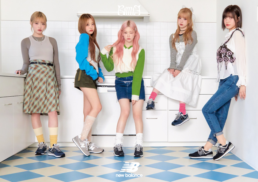 K-POPアイドルBilllieが「ニューバランス」のビジュアル＆動画に登場