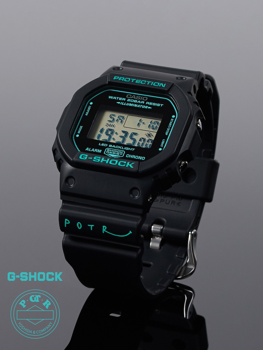 吉田カバンの「POTR」と「G-SHOCK」がコラボ ターコイズブルーが目を