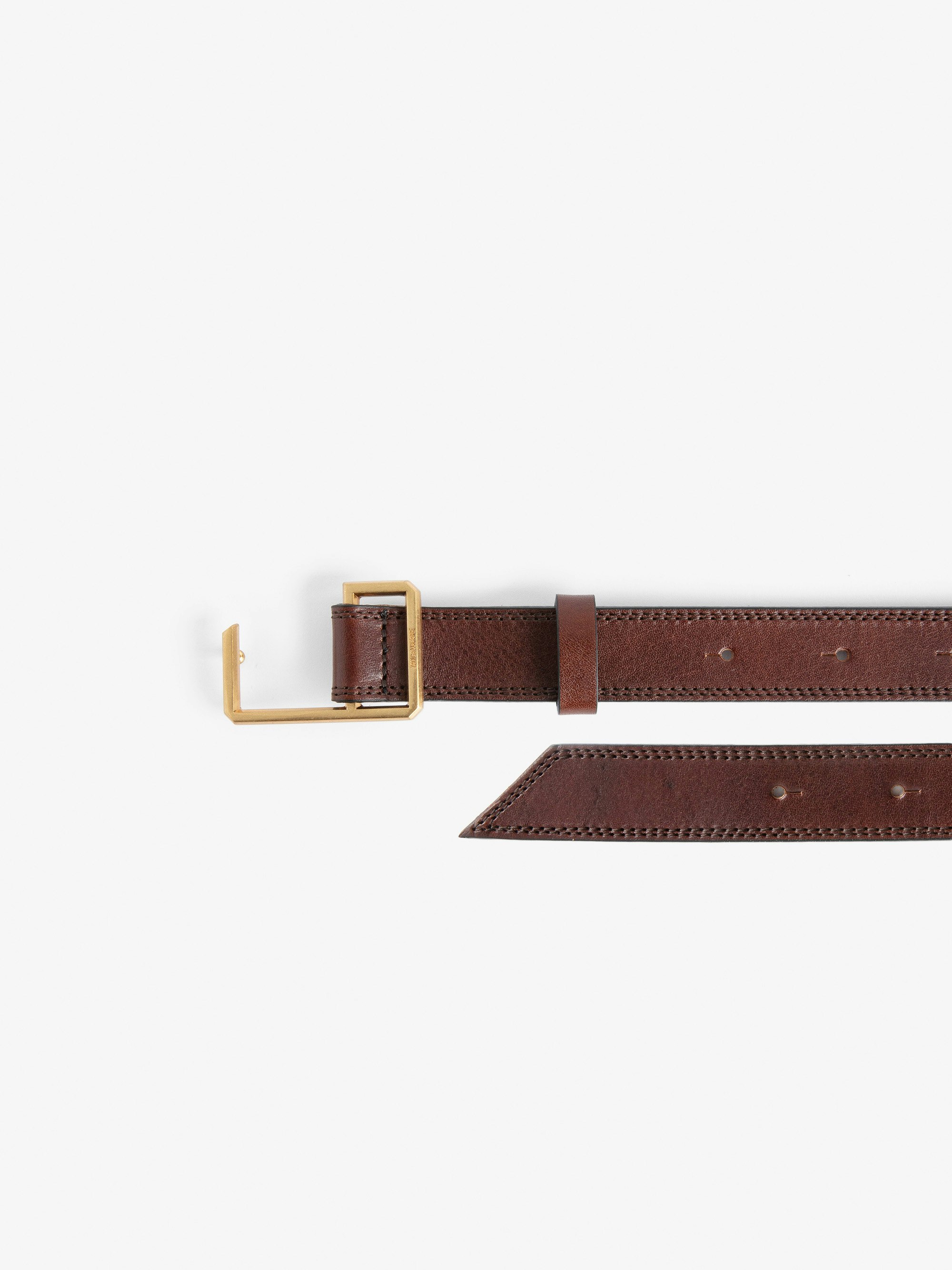 La Cecilia Obsession Belt belt brown women | Zadig&Voltaire